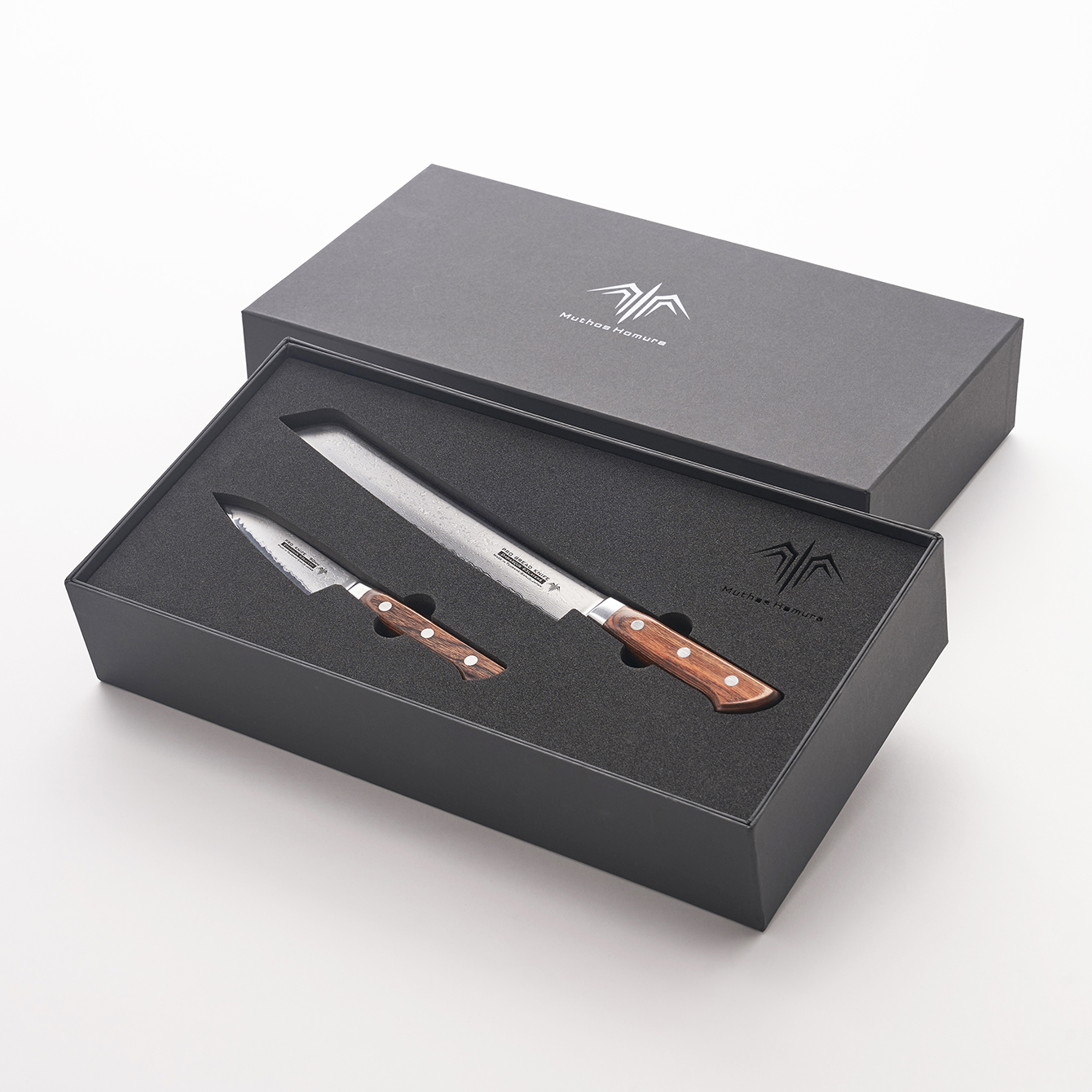 Pro Chef Knife set A : 230mm(Bread)+90mm(P)