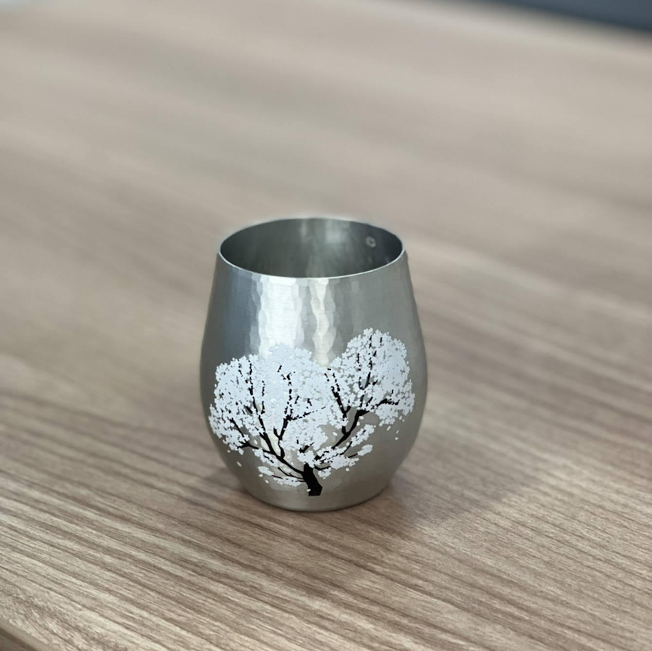 チューリップ型　銅製酒器