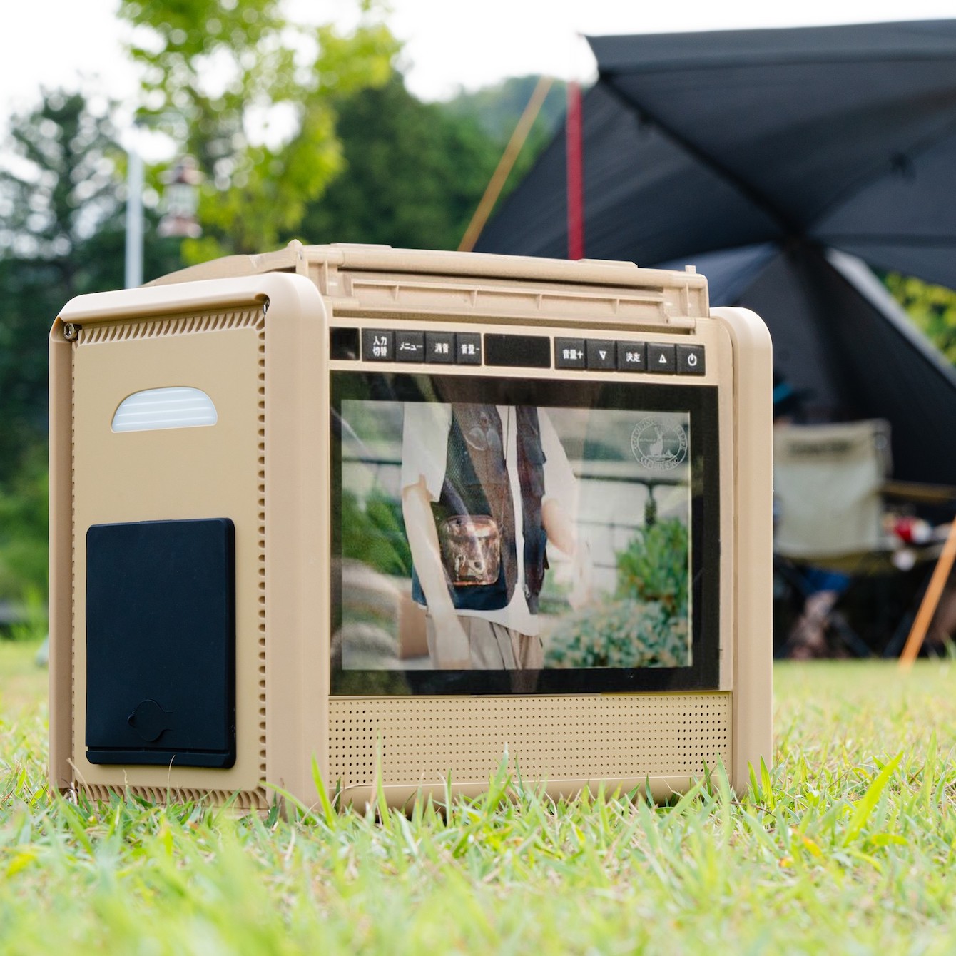 CS　Portable　Battery　５００TV（ベージュ）